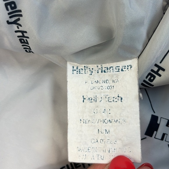 Helly-Hansen Helly Tech  MENS Purple Plum Full Zip Windbreaker, size Medium - Picture 6 of 13